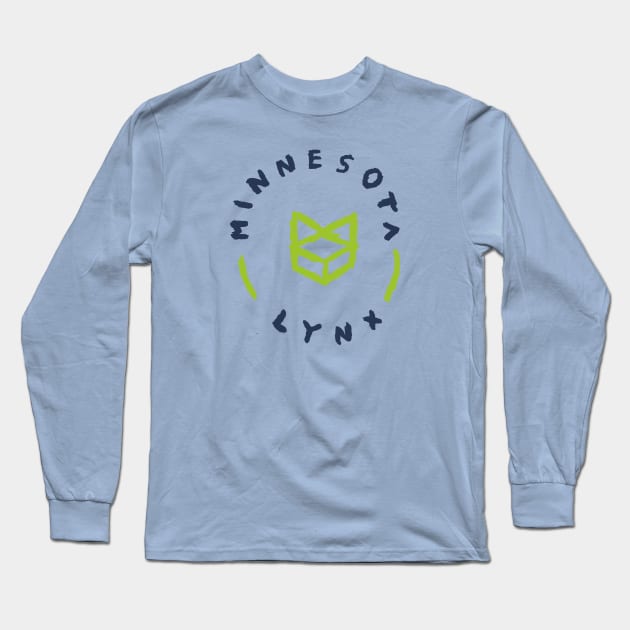 Minnesota Lyyyynx 09 Long Sleeve T-Shirt by Very Simple Graph